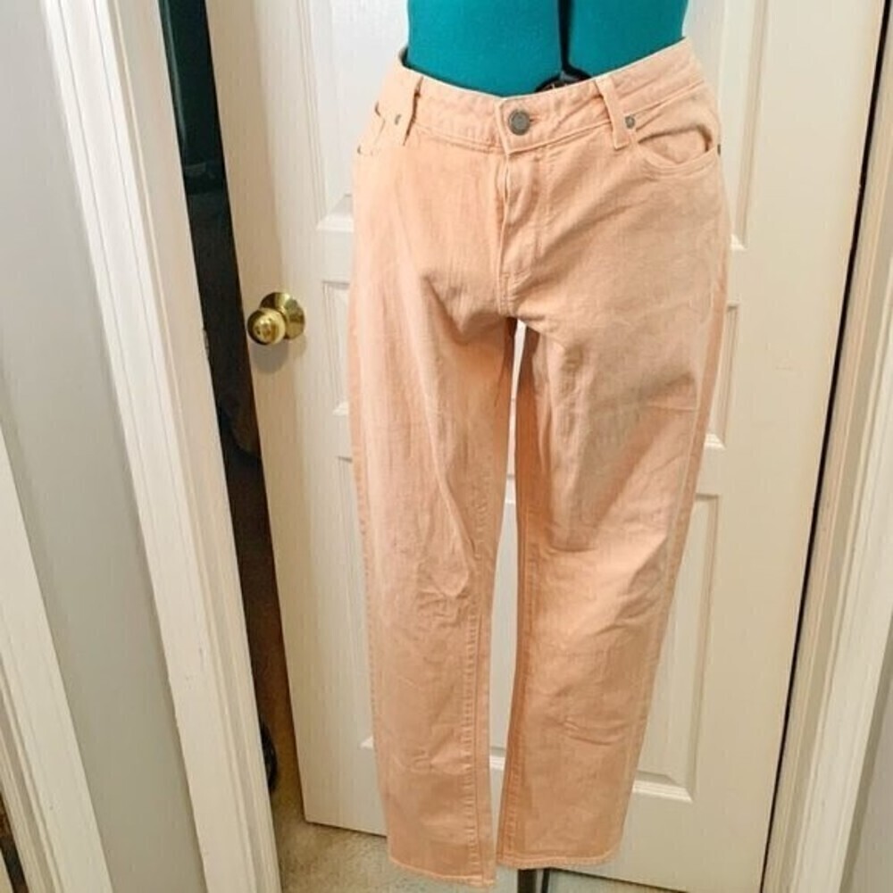 Paige Skyline Mid RiseAnkle Peg Skinny Jeans